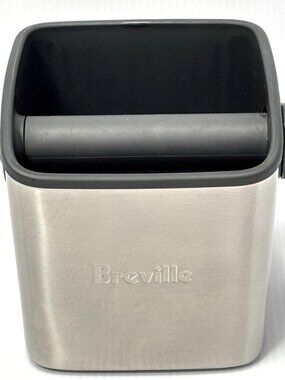 Breville Knock Box Mini Stainless Steel Espresso Coffee Grounds Bin Safe Durable